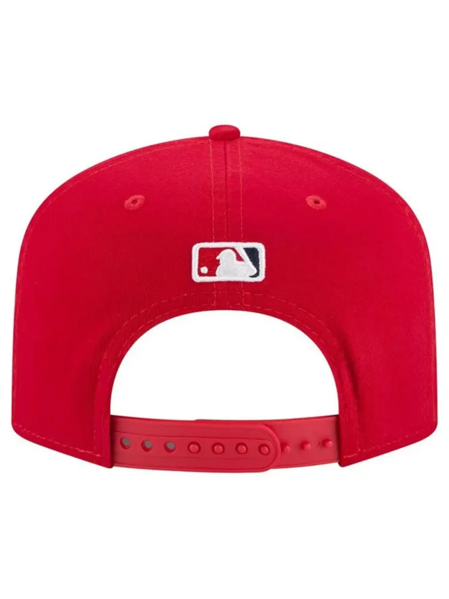 Кепка New Era Team 19TWENTY — изображение 4 из 5, красный