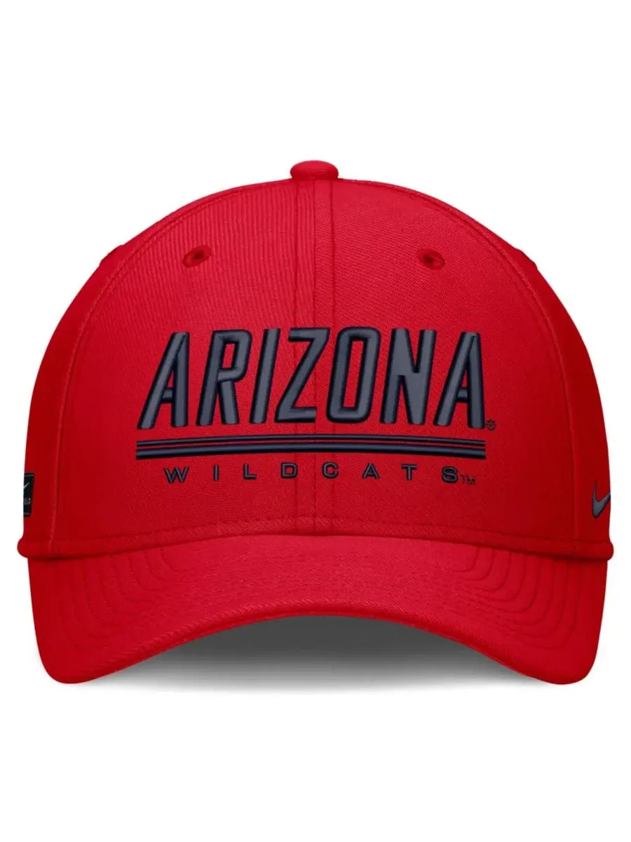 Кепка Nike Arizona Wildcats Game Day Rise Swooshflex — изображение 2 из 4, красный