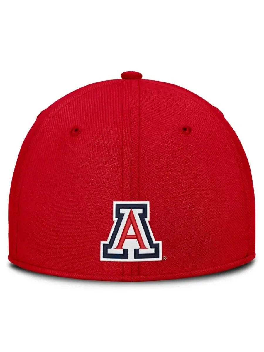 Кепка Nike Arizona Wildcats Game Day Rise Swooshflex — изображение 4 из 4, красный