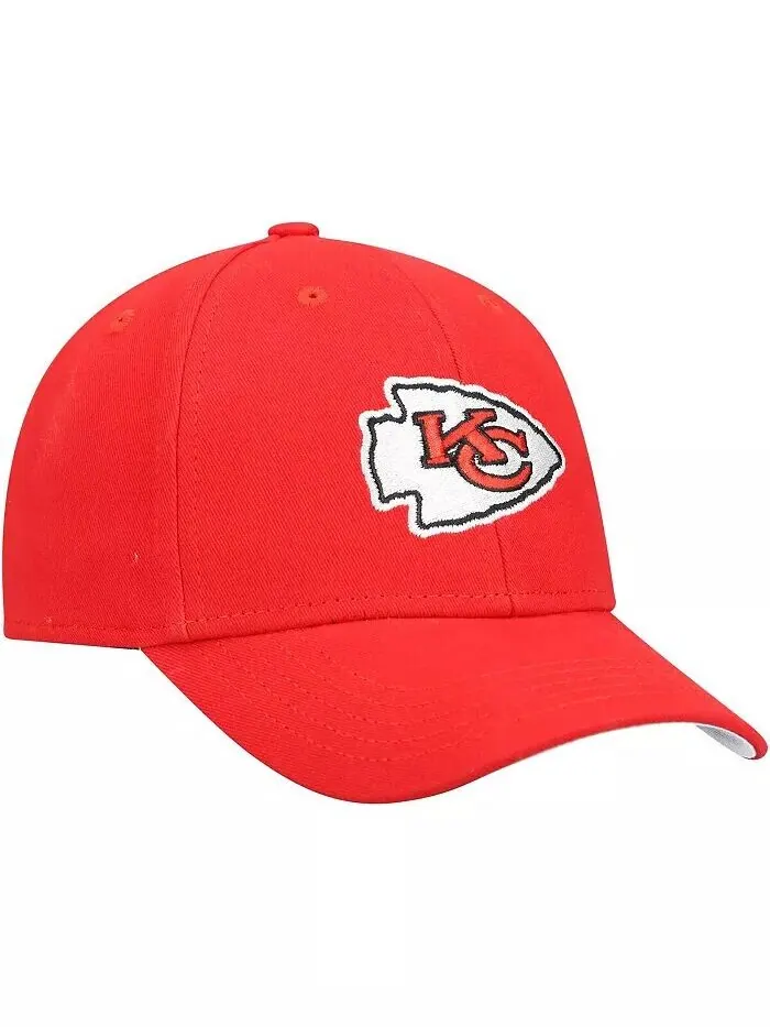 Красная регулируемая кепка Little Boys and Girls Kansas City Chiefs Basic MVP '47 Brand — изображение 3 из 4, красный