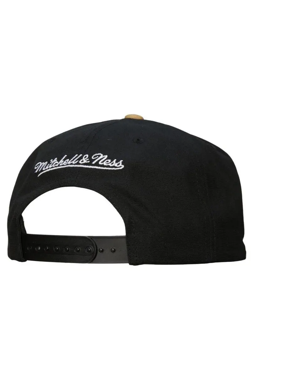 Mitchell & Ness Мужская черная бейсболка Vegas Golden Knights Ascend Deadstock Snapback — изображение 2 из 2, черный