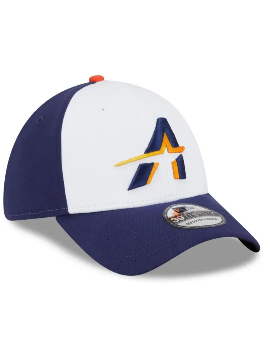 New Era Мужская кепка Houston Astros 2025 City Connect 39THIRTY Flex белого/темно-синего цвета — изображение 5 из 5