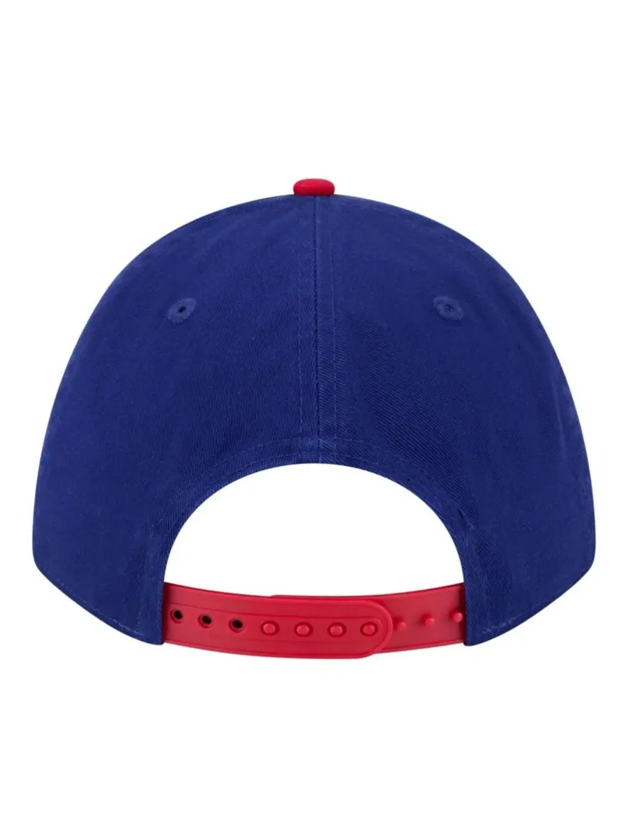 Кепка с вышивкой Philadelphia Phillies, модель Team Loyal 9FORTY M-Crown New Era — изображение 4 из 7, красный