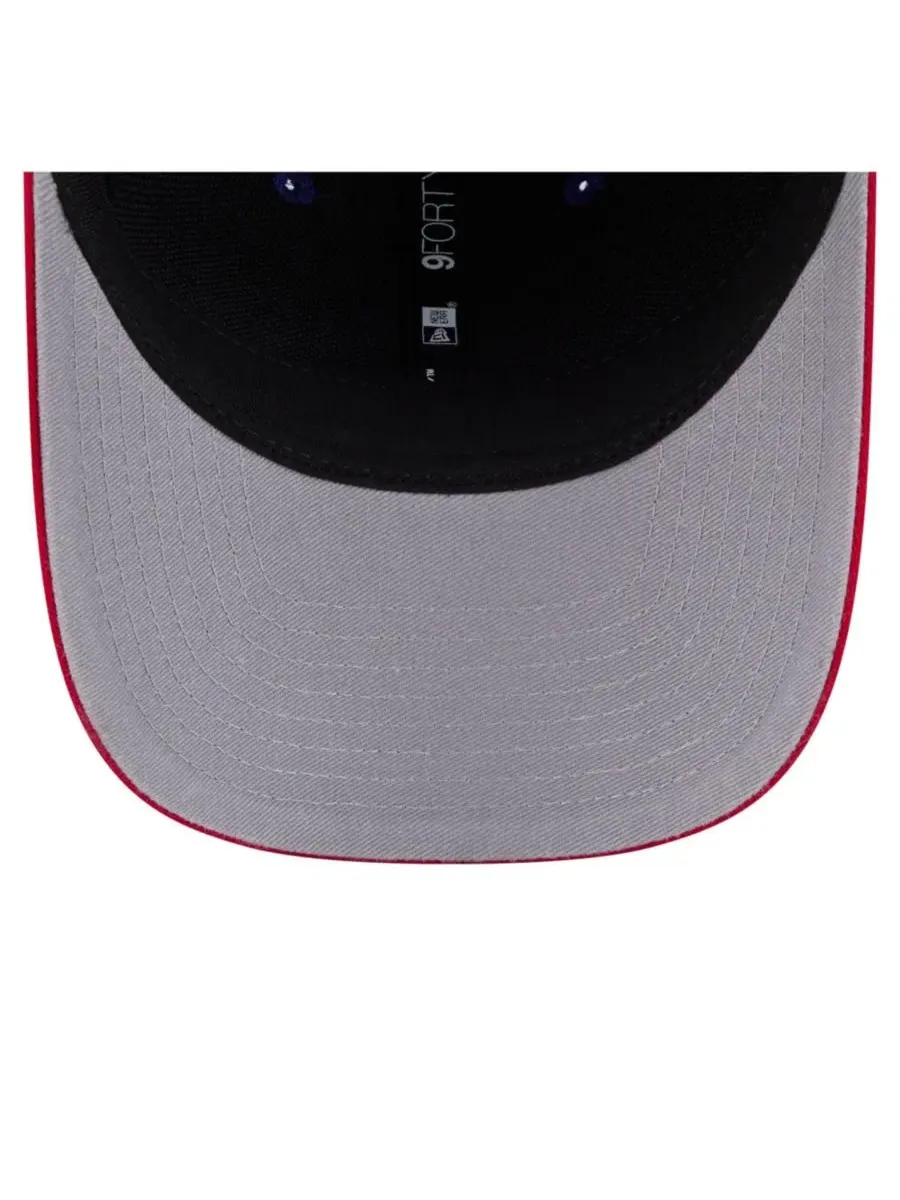 Кепка с вышивкой Philadelphia Phillies, модель Team Loyal 9FORTY M-Crown New Era — изображение 5 из 7, красный