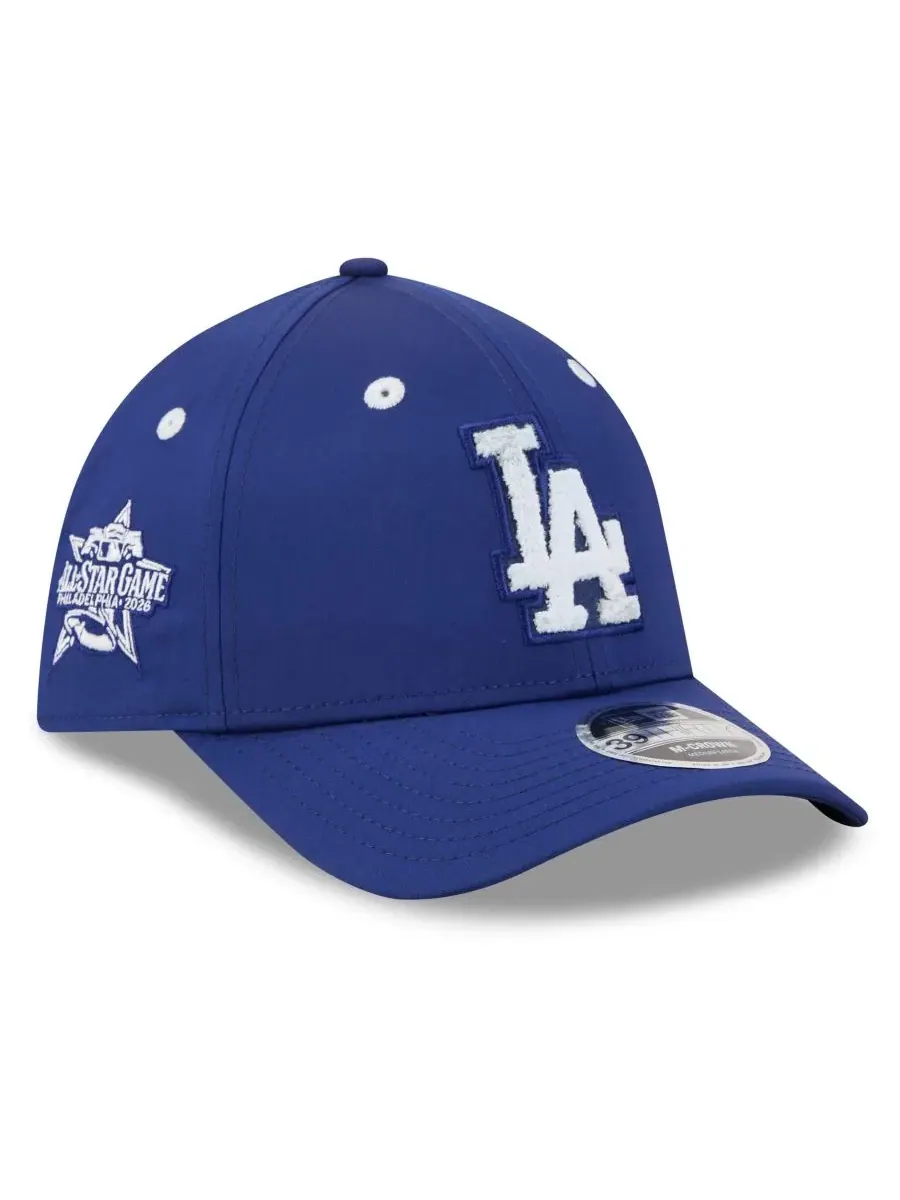 Кепка с вышивкой логотипа Los Angeles Dodgers New Era — изображение 1 из 5, синий