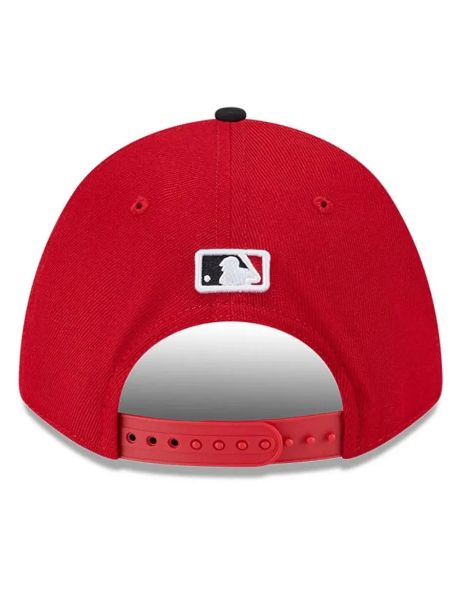 Бейсболка New Era 9FORTY с вышивкой Cincinnati Reds — изображение 3 из 5, красный