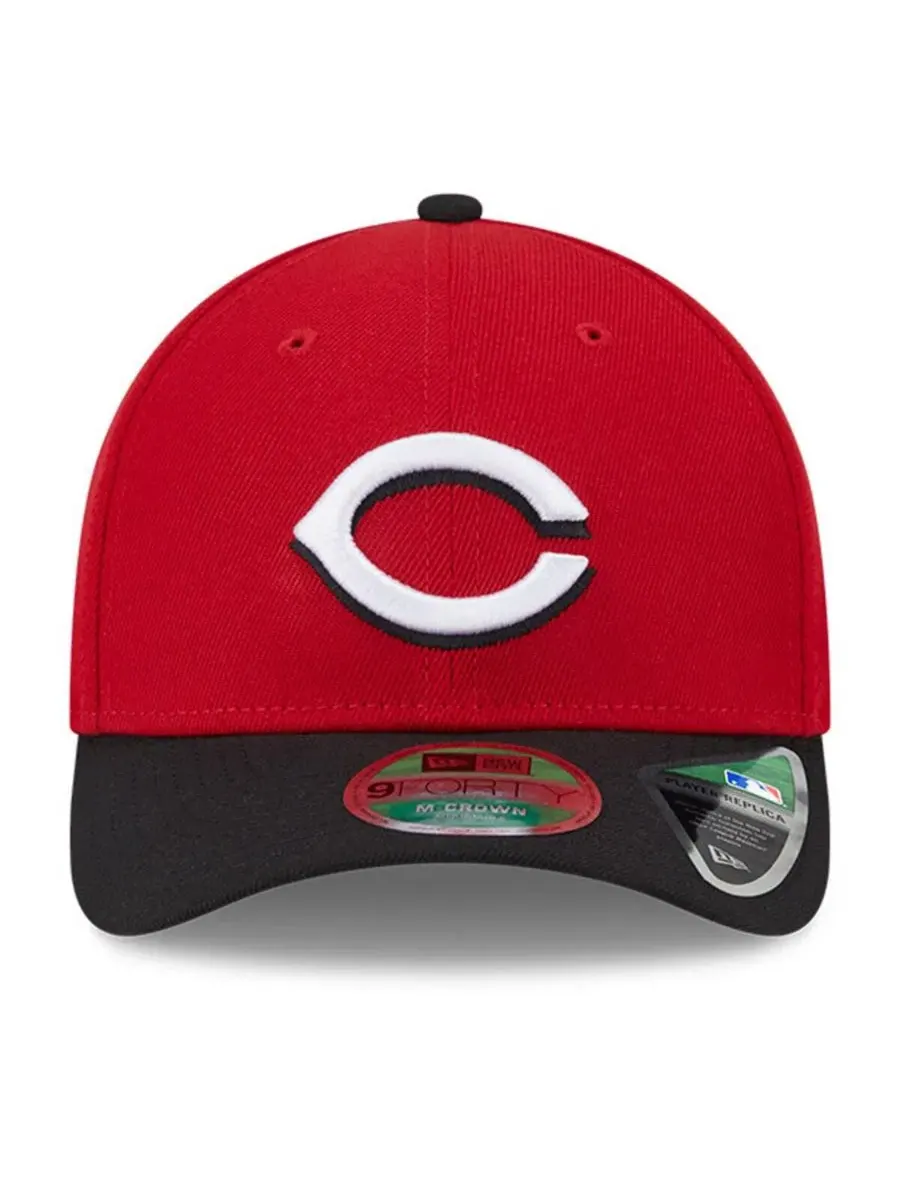 Бейсболка New Era 9FORTY с вышивкой Cincinnati Reds — изображение 5 из 5, красный