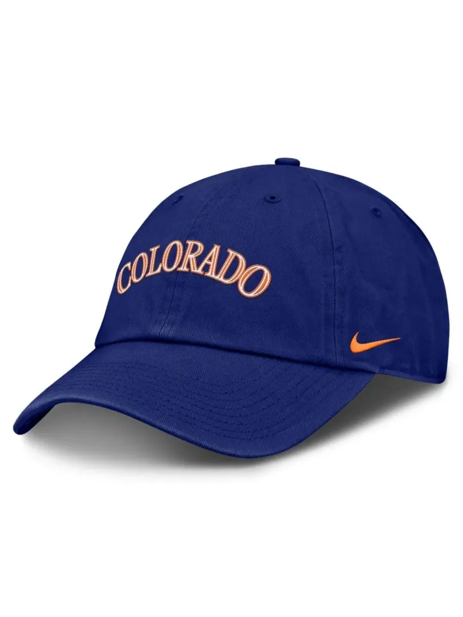 Кепка с вышивкой Colorado Rockies Nike — изображение 1 из 4, королевский