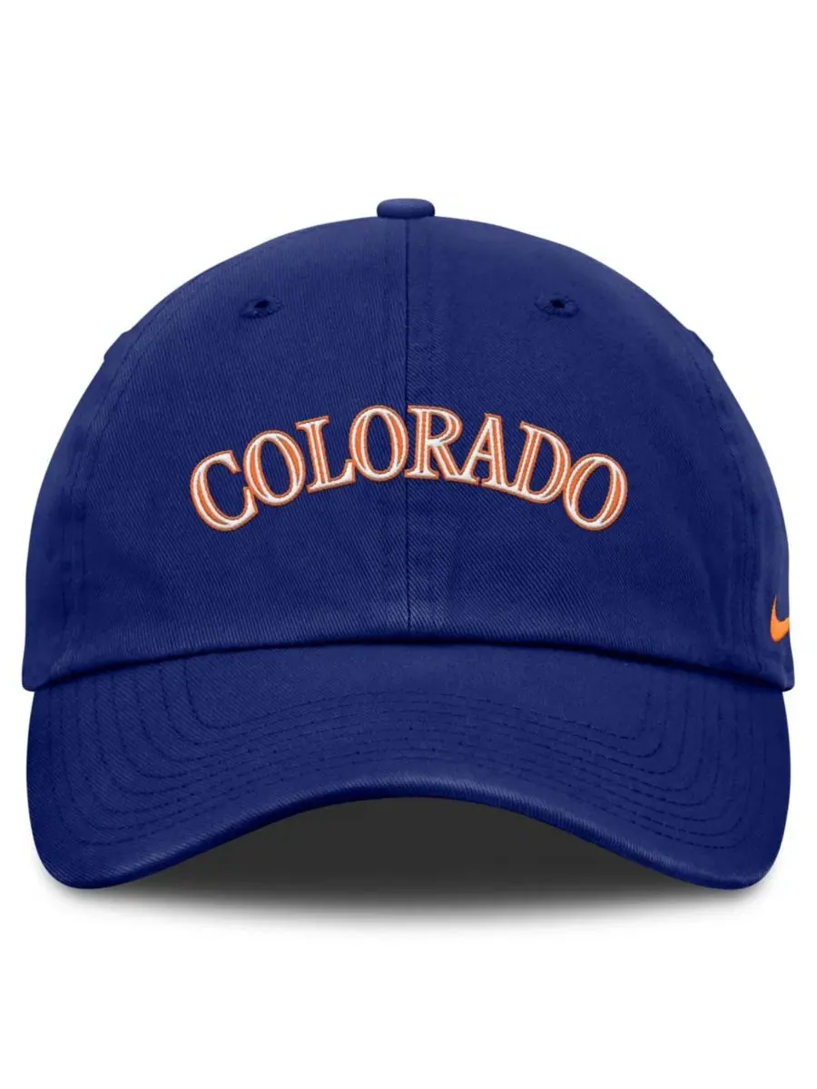 Кепка с вышивкой Colorado Rockies Nike — изображение 4 из 4, королевский