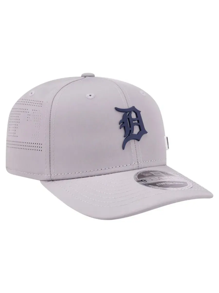 Кепка New Era 9SEVENTY Detroit Tigers Laser Perforated — изображение 4 из 5, серый