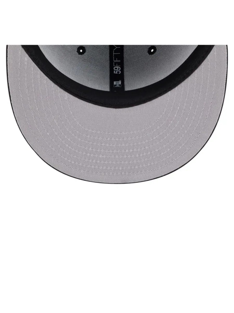 Кепка 59FIFTY с высокой тульей и плоским козырьком New Era — изображение 2 из 5, черный