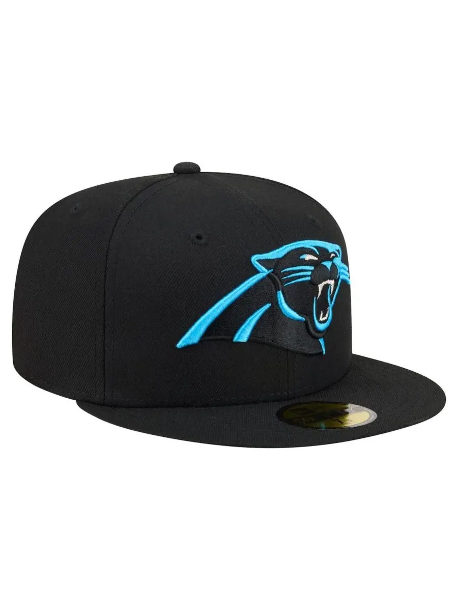 Кепка 59FIFTY с высокой тульей и плоским козырьком New Era — изображение 4 из 5, черный
