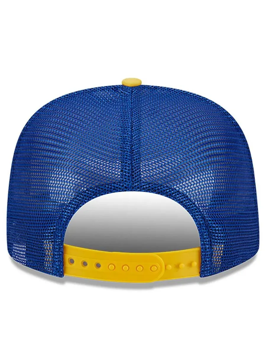 New Era Мужская синяя кепка Chase Elliott 9FIFTY A-Frame Retro Script Snapback — изображение 3 из 5, синий