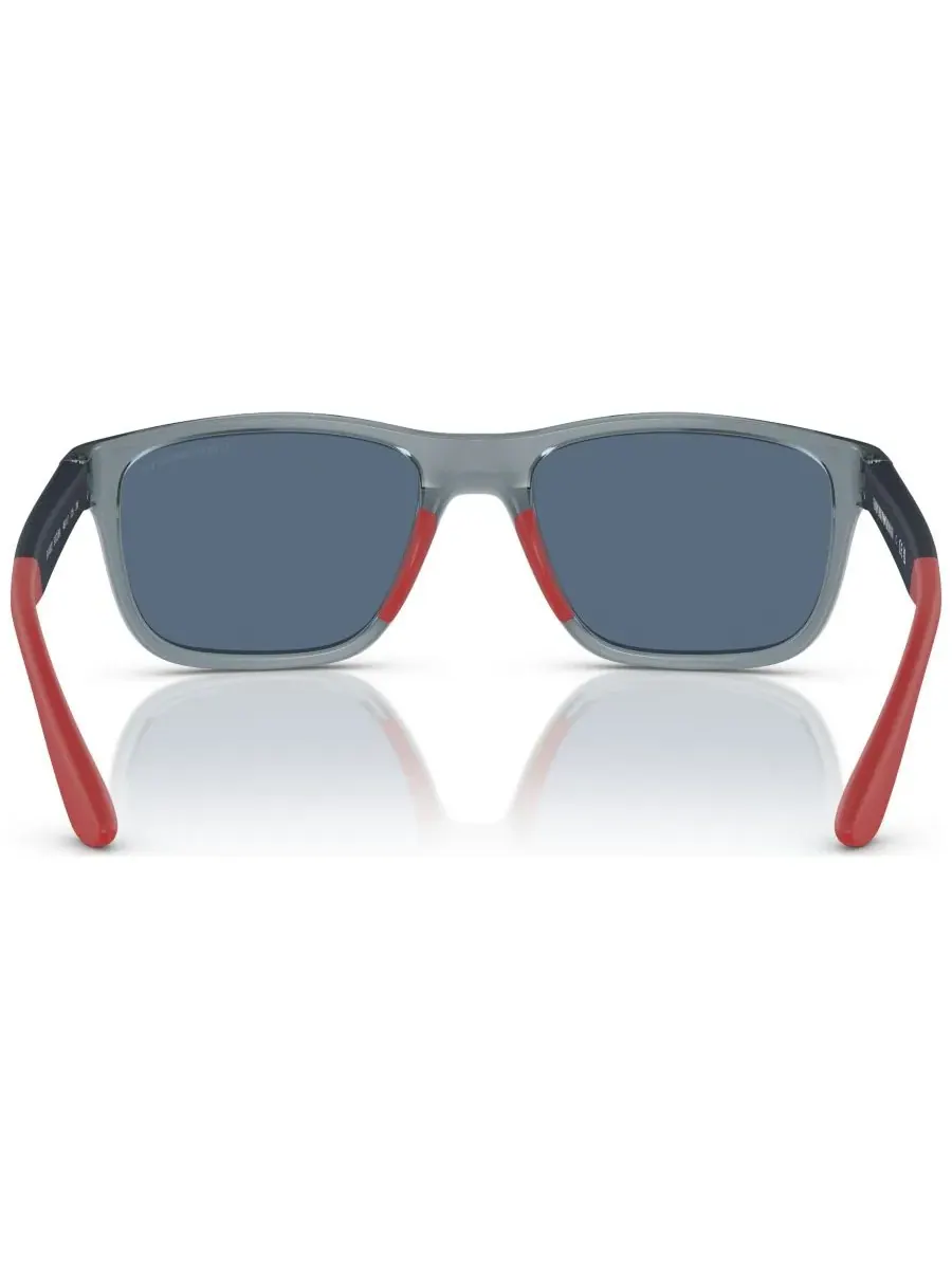 Детские солнцезащитные очки, зеркальные EK4002 Emporio Armani — изображение 4 из 10, прозрачный синий