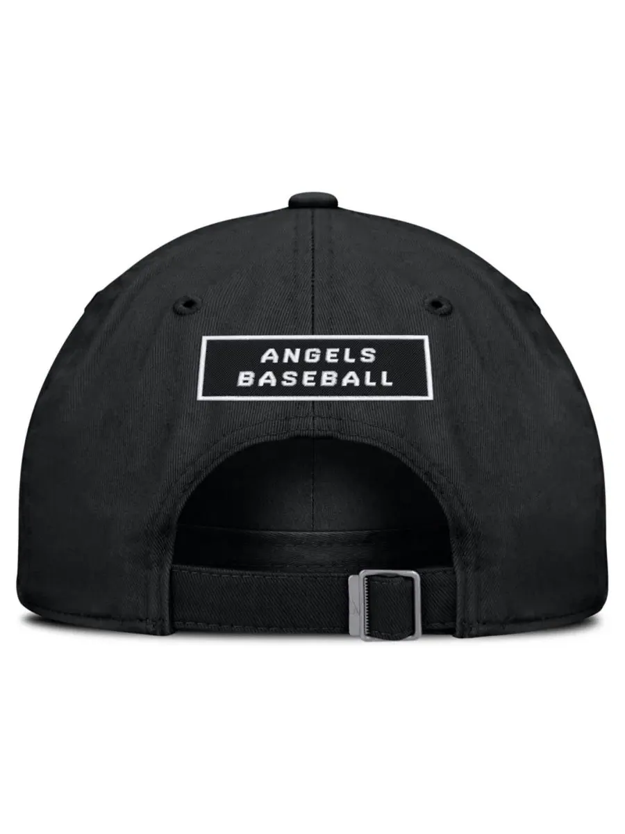 Кепка с вышивкой Los Angeles Angels Nike — изображение 4 из 4, черный