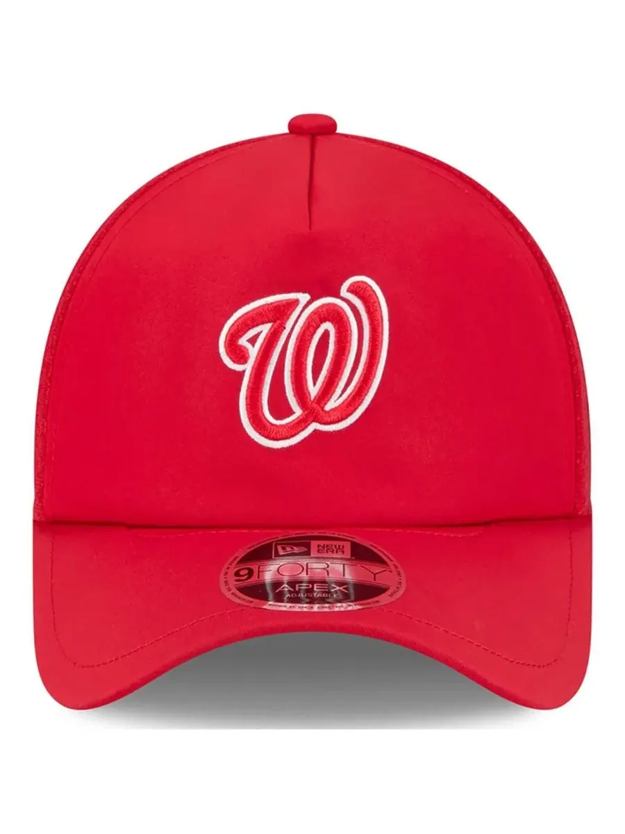 Бейсболка New Era 2026 Batting Practice Alternate Apex 9FORTY — изображение 2 из 5, красный