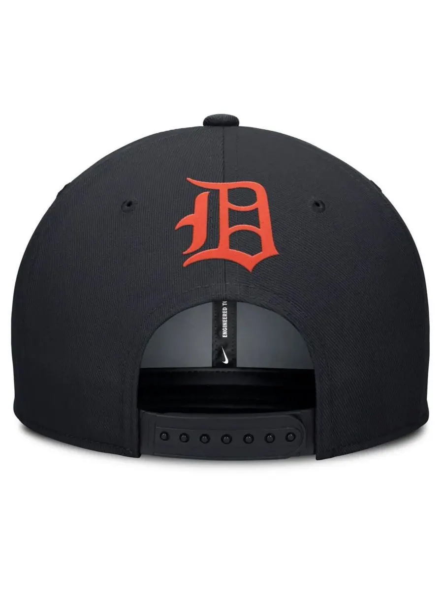 Nike Мужская серо-синяя бейсболка Detroit Tigers Pro Performance с регулируемой застежкой — изображение 2 из 4
