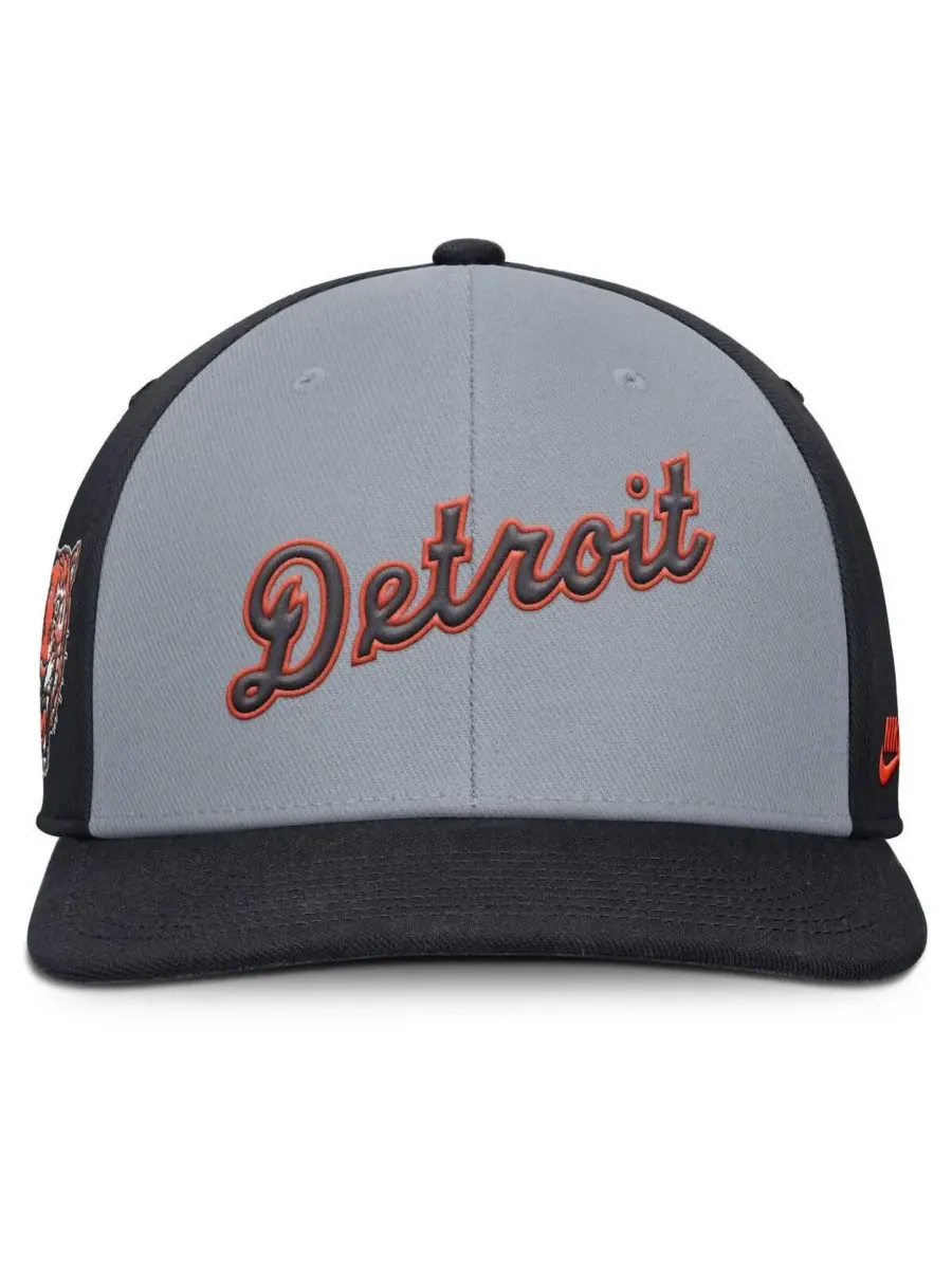 Nike Мужская серо-синяя бейсболка Detroit Tigers Pro Performance с регулируемой застежкой — изображение 4 из 4