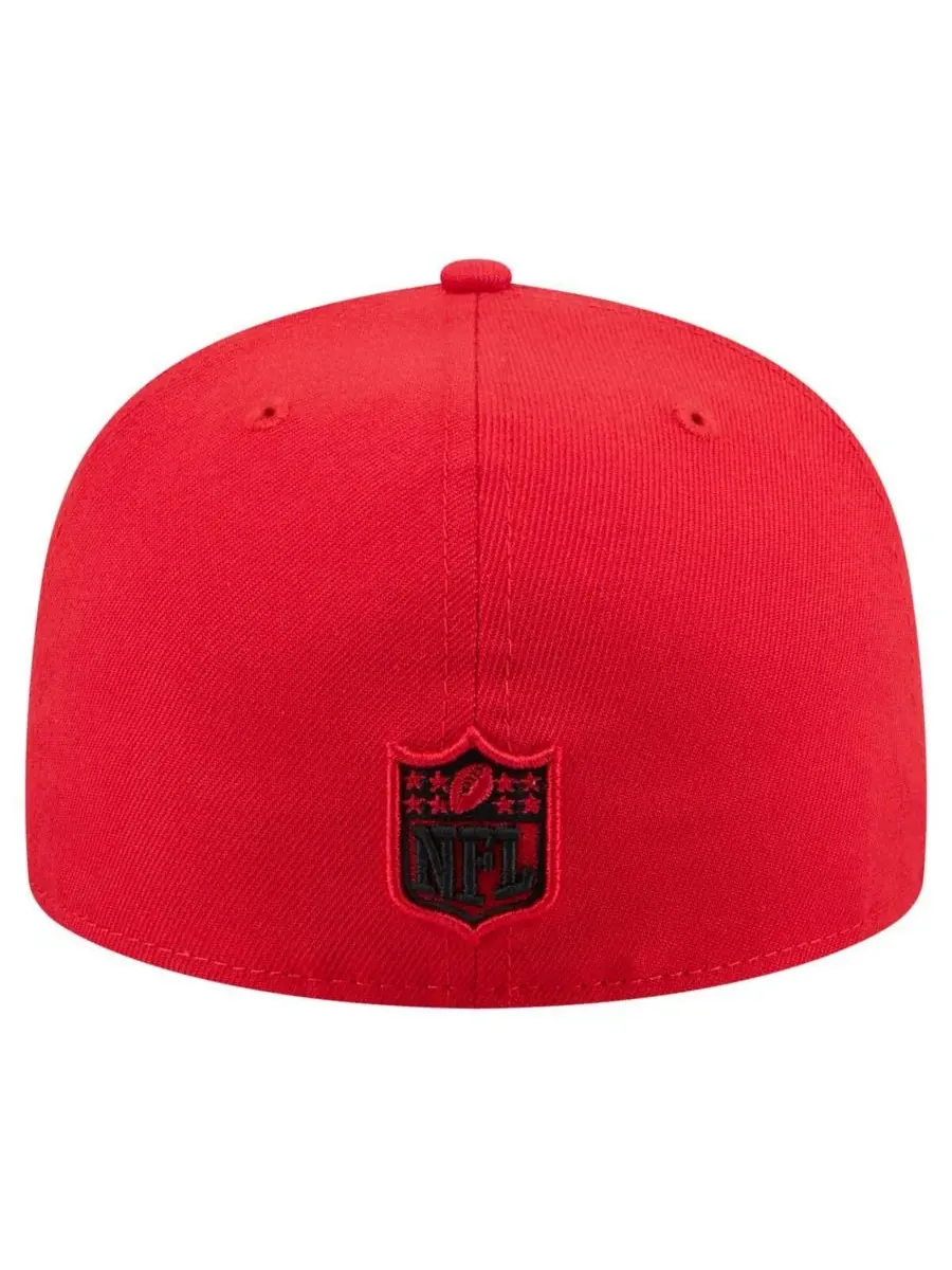 New Era Мужская красная бейсболка Kansas City Chiefs State Stitch 59FIFTY — изображение 2 из 4, красный