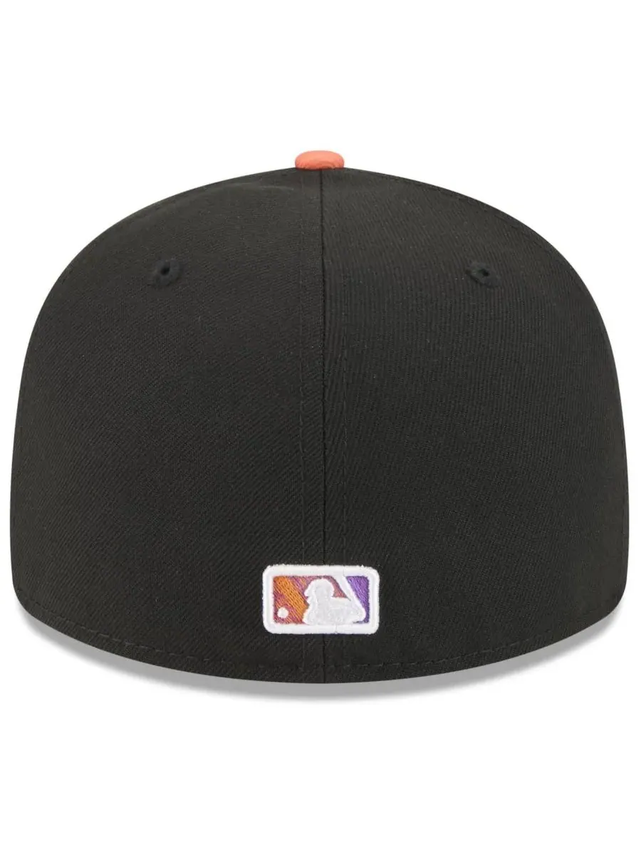 New Era Мужская кепка San Francisco Giants 2025 City Connect Low Profile 59FIFTY — изображение 4 из 5, черный оранжевый