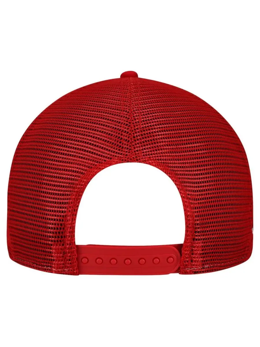 New Era Мужская кремово-алая кепка-бейсболка San Francisco 49ers Cutout A-Frame 9FIFTY с — изображение 4 из 4, кремовый
