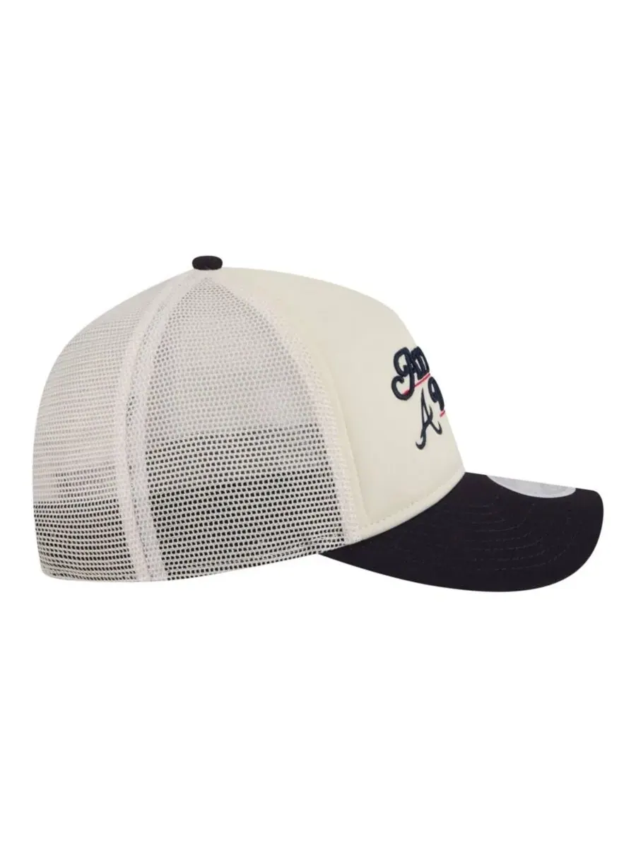 Кепка-тракер с вышивкой Atlanta Braves New Era — изображение 7 из 7