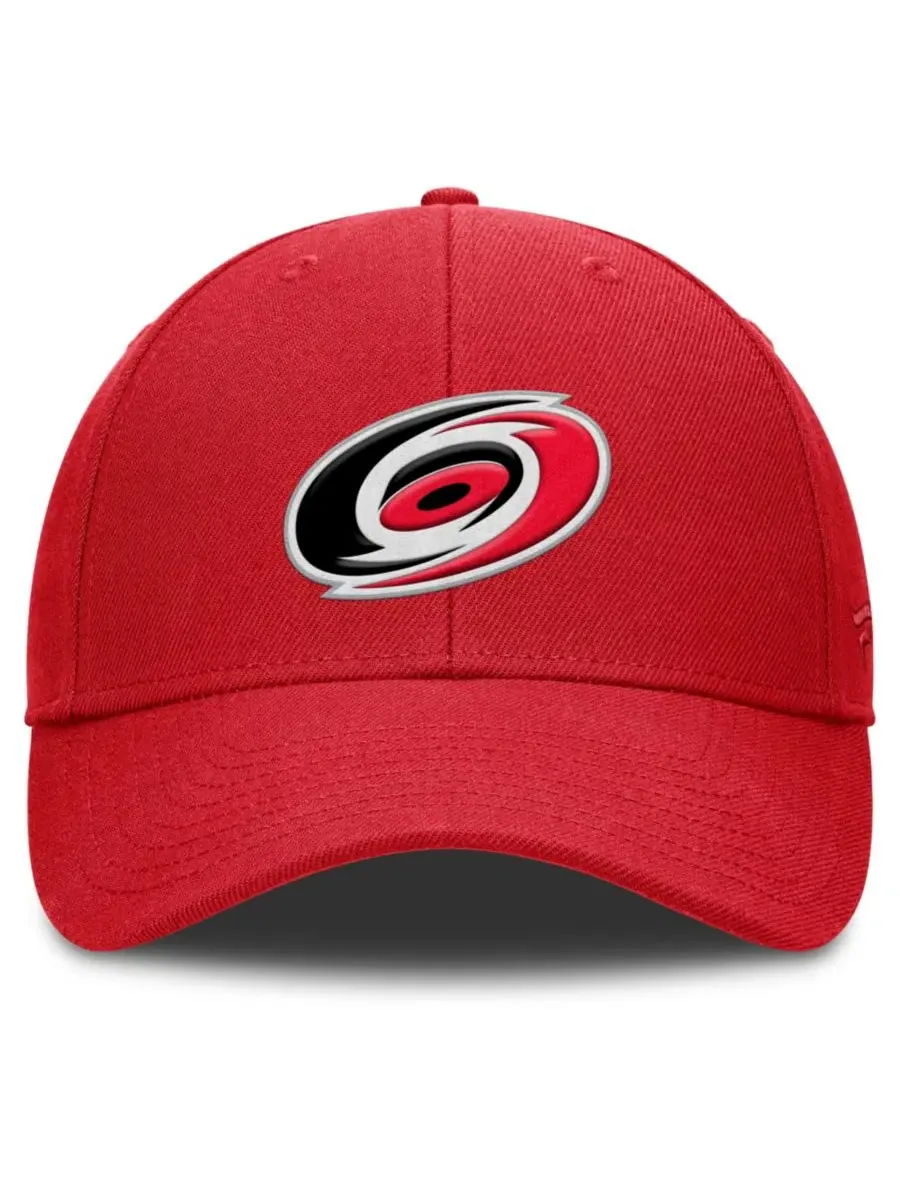 Кепка с вышитым логотипом Carolina Hurricanes Fanatics — изображение 2 из 4, красный