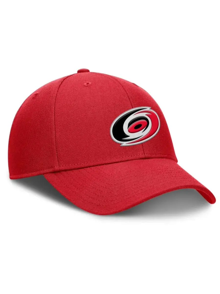 Кепка с вышитым логотипом Carolina Hurricanes Fanatics — изображение 3 из 4, красный