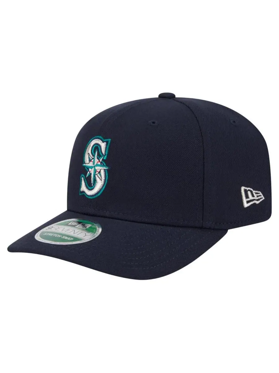 Кепка New Era 9SEVENTY с вышитым логотипом — изображение 1 из 4, темно-синий