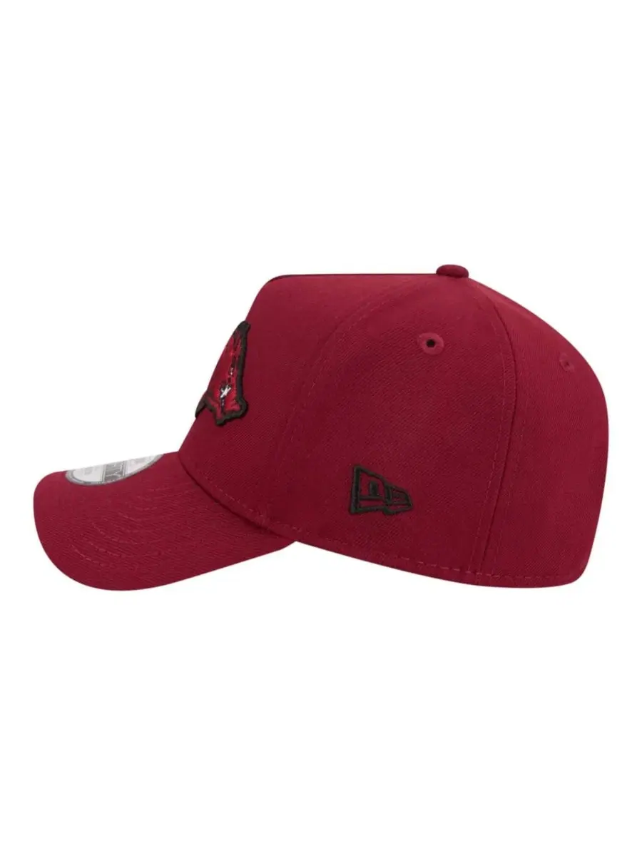 Кепка New Era 9FORTY A-Frame с вышивкой — изображение 6 из 7, красный