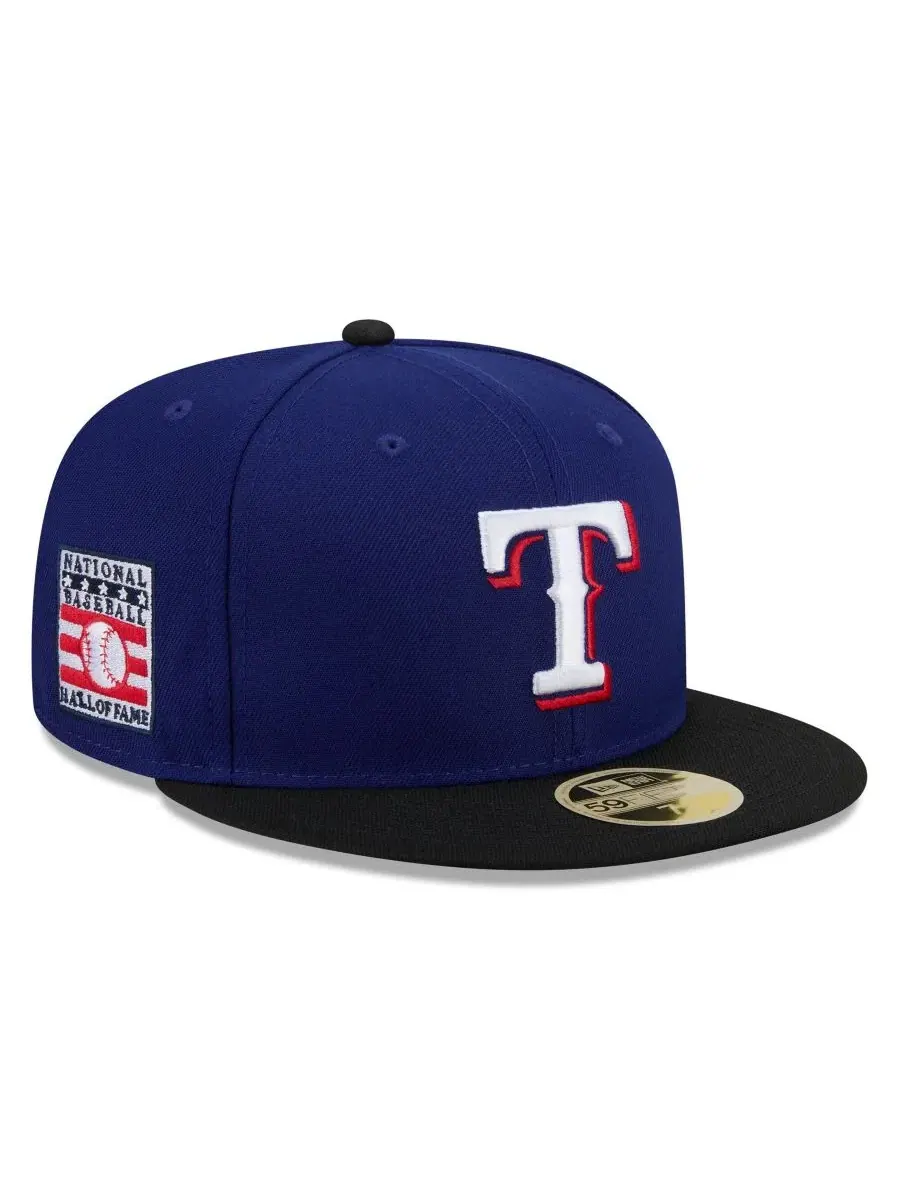 Кепка New Era Texas Rangers 2026 Baseball Hall of Fame 59FIFTY — изображение 1 из 5, черный
