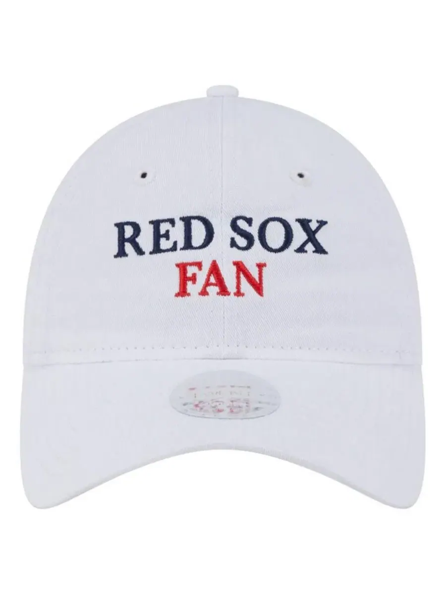 Кепка New Era с вышивкой Boston Red Sox — изображение 2 из 5, белый