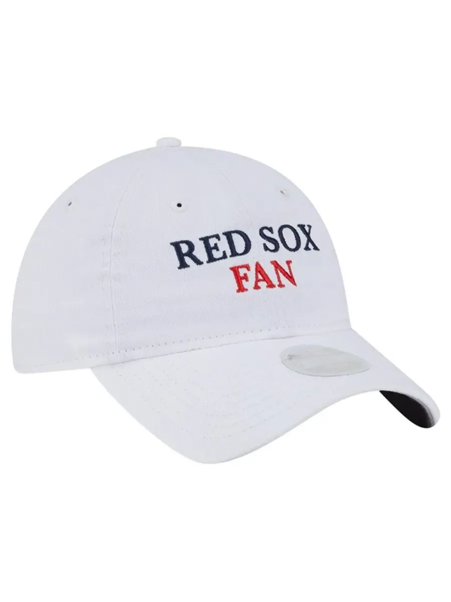 Кепка New Era с вышивкой Boston Red Sox — изображение 3 из 5, белый