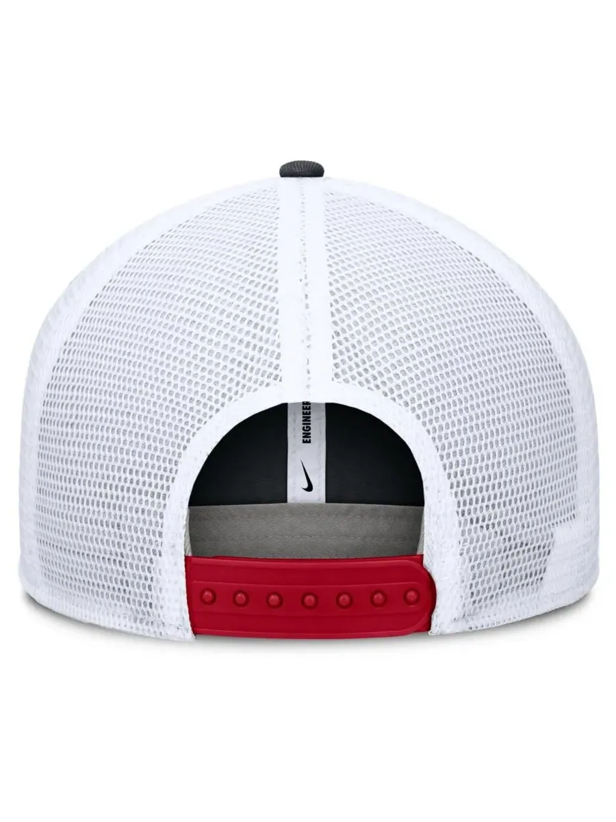 Nike Мужская красная бейсболка Los Angeles Angels Pro Trucker Snapback — изображение 2 из 4, красный