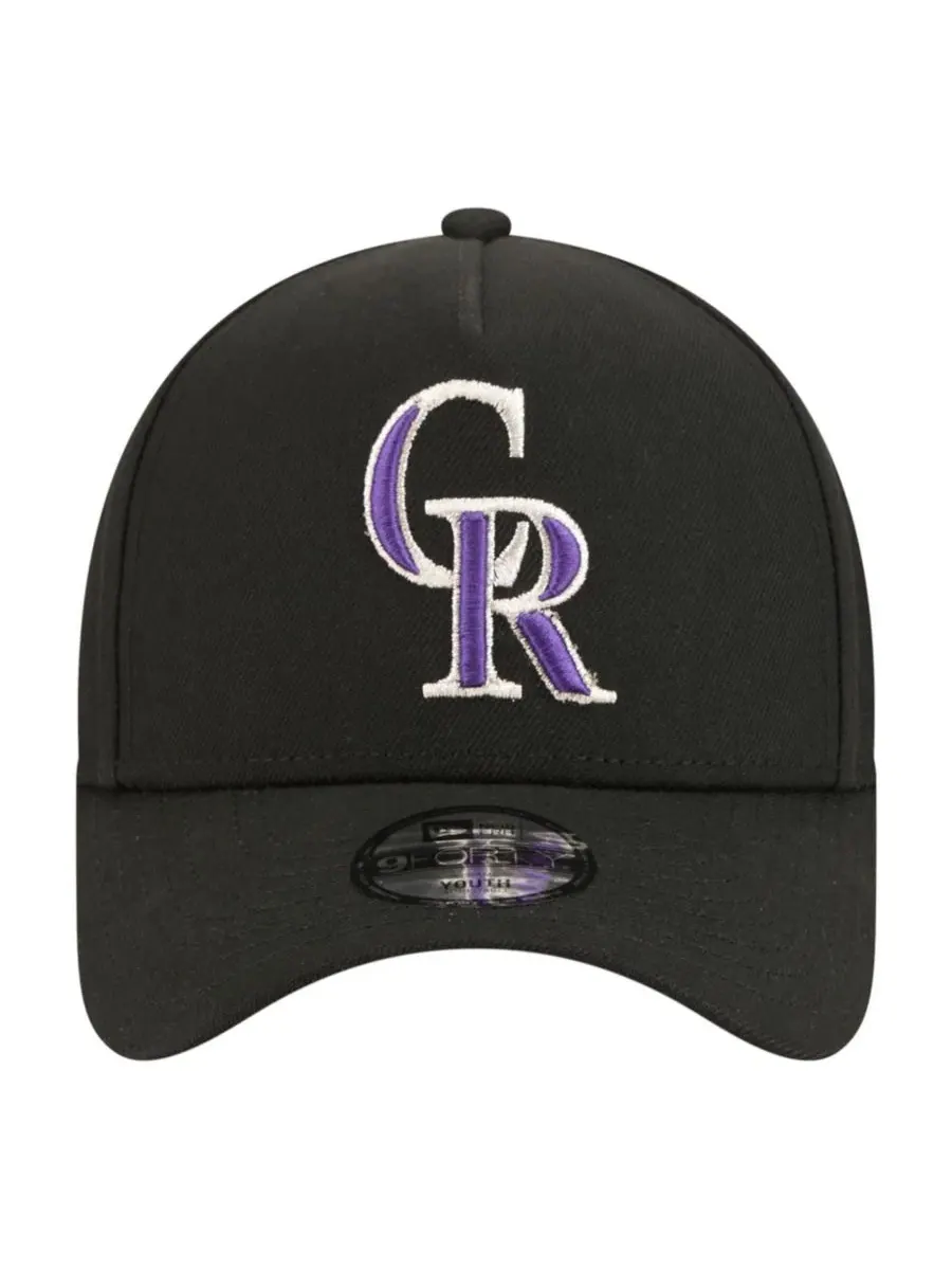 Бейсболка с эмблемой Colorado Rockies New Era — изображение 5 из 5, черный