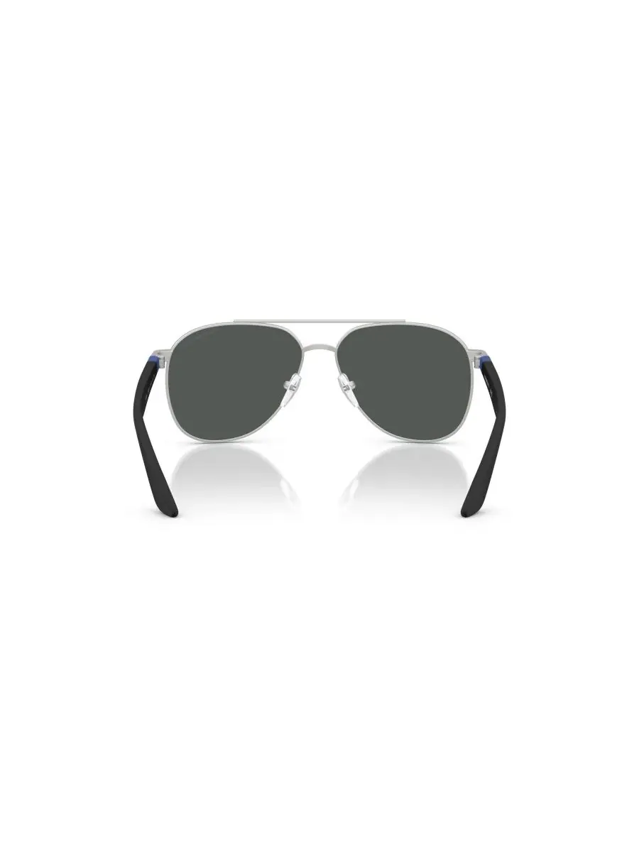 Детские солнцезащитные очки «Пилот», EK2001 Emporio Armani, matte серебро — изображение 4 из 6, серебристый