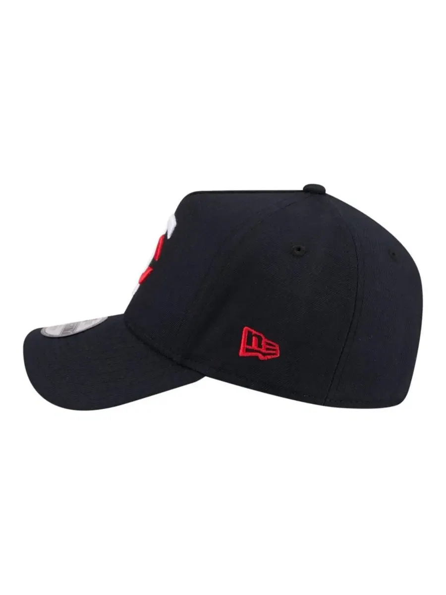 Бейсболка New Era 9FORTY A-Frame с вышитым логотипом Minnesota Twins — изображение 6 из 7, темно-синий