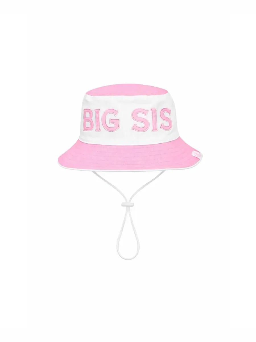 Панама Big Sis Reversible Bits & Bows — изображение 4 из 5, розовый