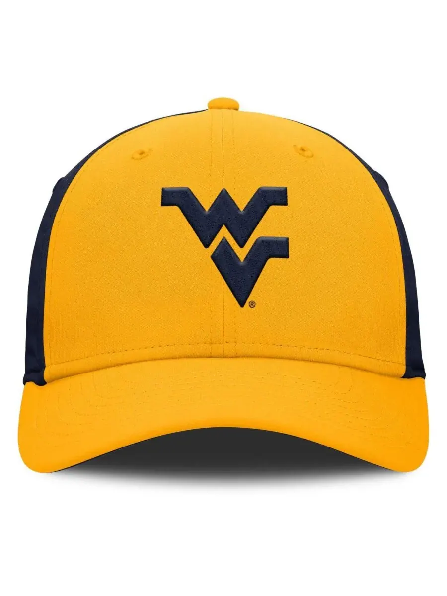 Nike Мужская золотисто-синяя бейсболка West Virginia Mountaineers 2025 Sideline Rise Local — изображение 4 из 4