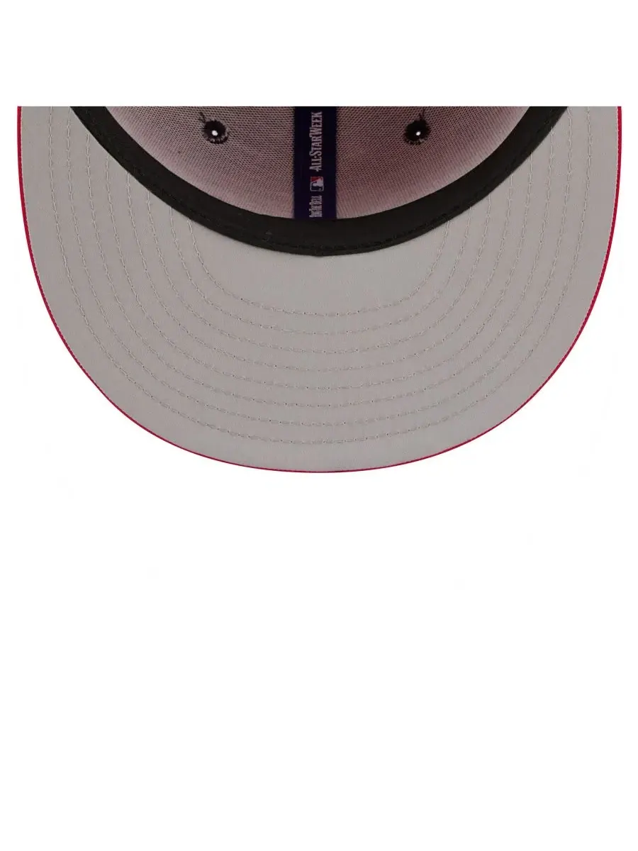 Кепка 59FIFTY с вышивкой логотипа New Era — изображение 5 из 5, красный