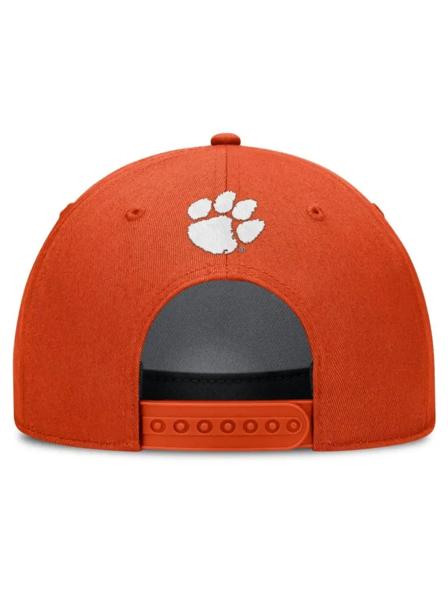 Кепка с вышивкой Clemson Tigers Rise Campus Nike — изображение 4 из 4, оранжевый