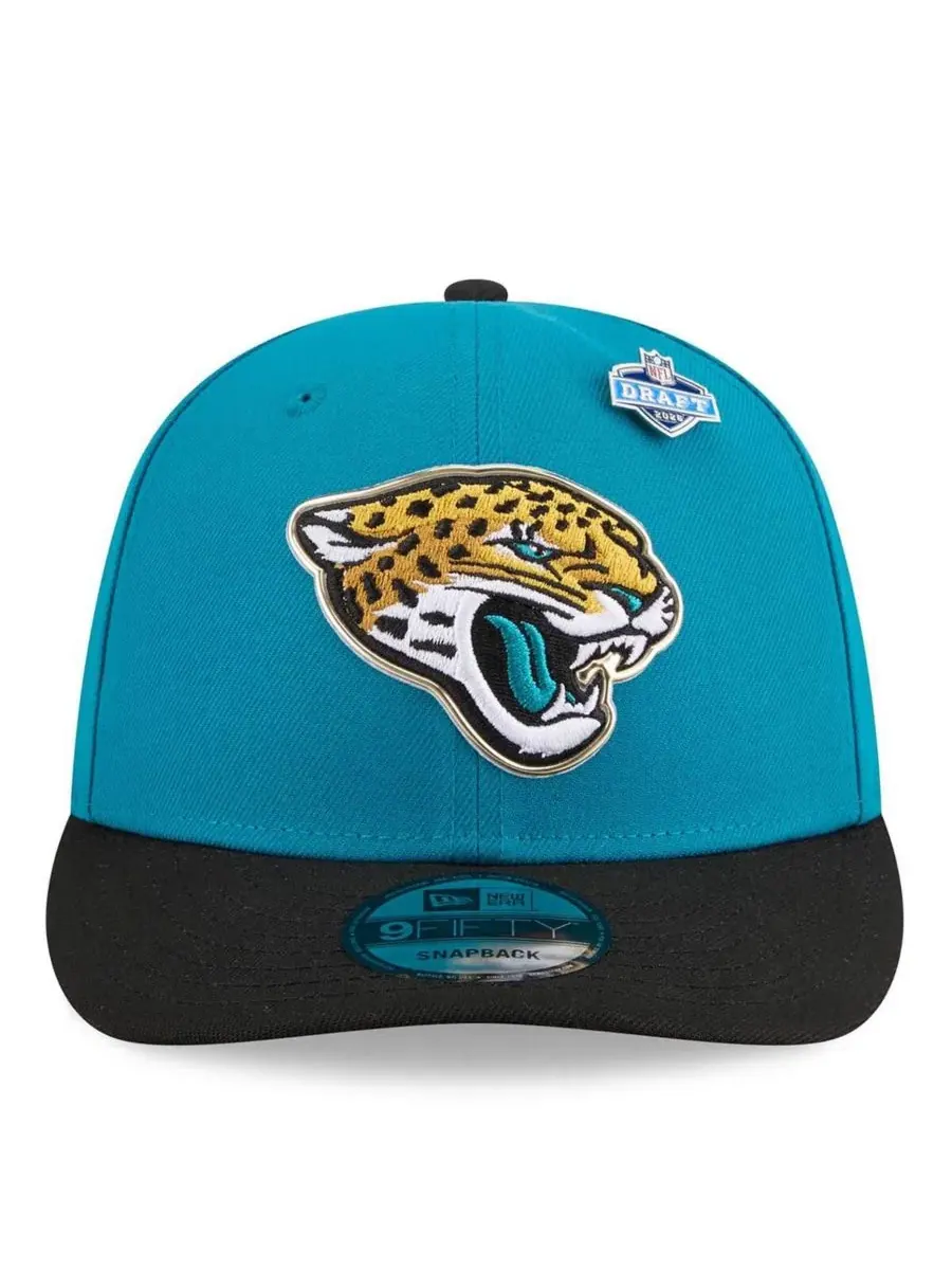 Кепка-снапбек New Era 2026 NFL Draft On Stage Pre-Curved 9FIFTY — изображение 2 из 5, черный