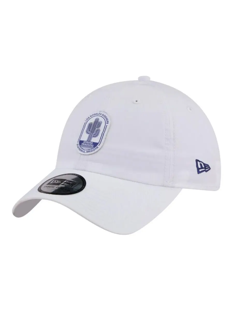 Кепка с принтом Los Angeles Dodgers 2026 Spring Training Fan Pack Icon Casual Classic New Era — изображение 1 из 4, белый