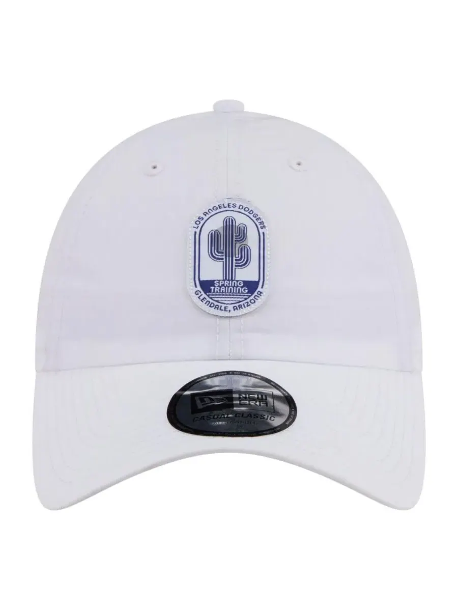 Кепка с принтом Los Angeles Dodgers 2026 Spring Training Fan Pack Icon Casual Classic New Era — изображение 2 из 4, белый