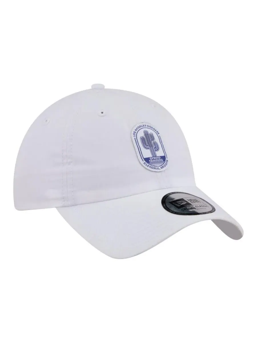 Кепка с принтом Los Angeles Dodgers 2026 Spring Training Fan Pack Icon Casual Classic New Era — изображение 3 из 4, белый