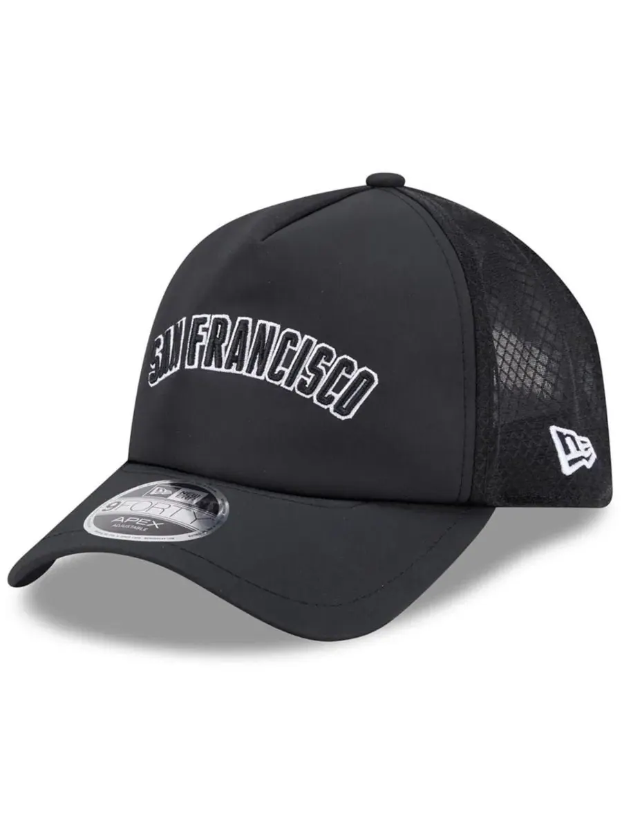 Кепка New Era с вышитым логотипом San Francisco Giants — изображение 1 из 5, черный