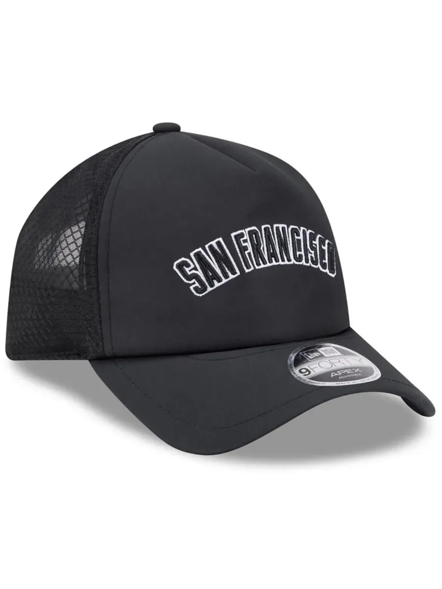 Кепка New Era с вышитым логотипом San Francisco Giants — изображение 3 из 5, черный
