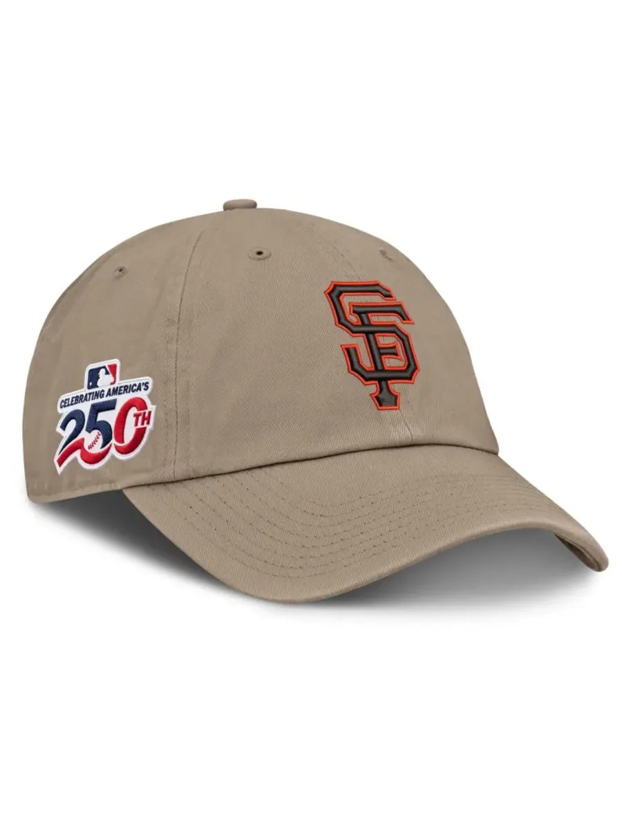 Бейсболка Nike San Francisco Giants Celebrating America's 250th Club — изображение 1 из 4, хаки