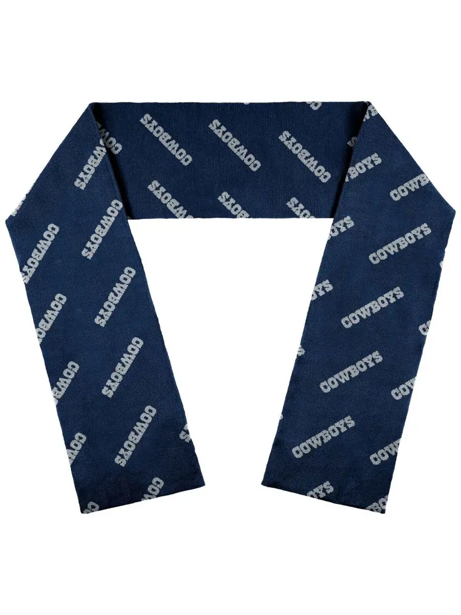 Шарф с принтом Dallas Cowboys WEAR by Erin Andrews — изображение 1 из 1, темно-синий
