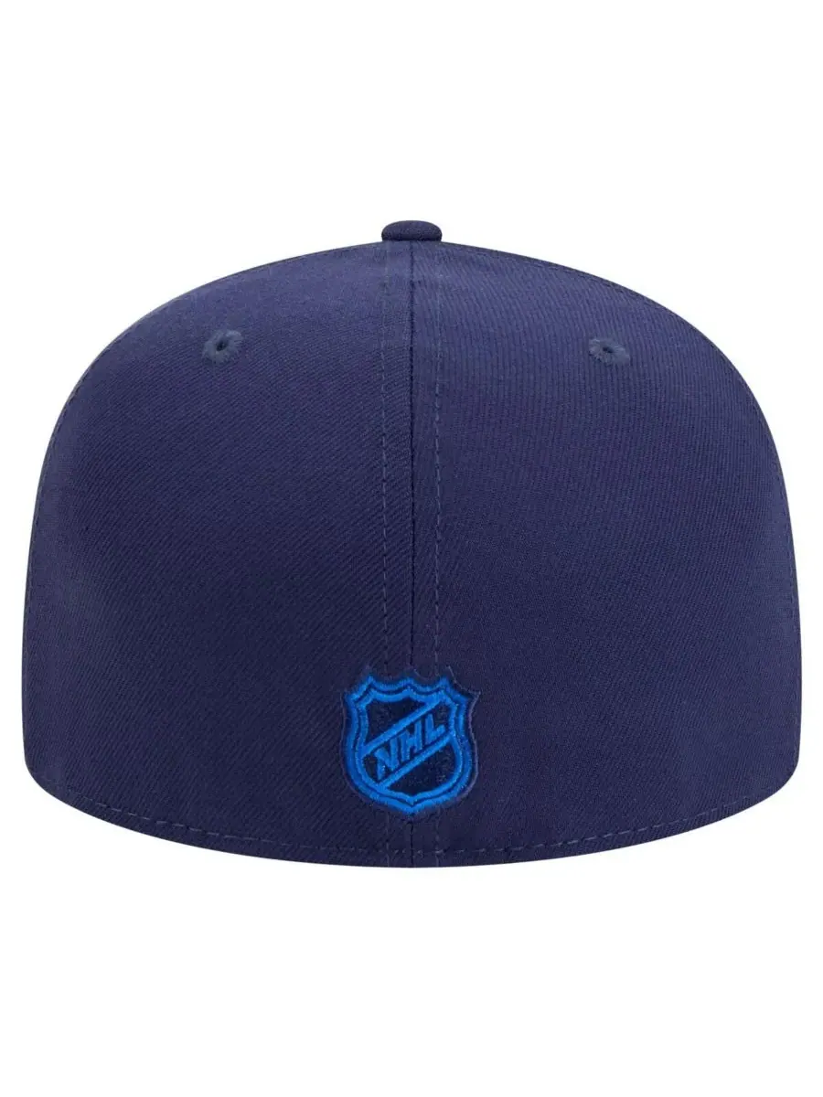 New Era Мужская темно-синяя бейсболка Winnipeg Jets Core 59FIFTY — изображение 4 из 5, темно-синий